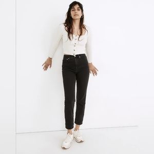 Madewell Classic Straight Jean in Lunar Wash